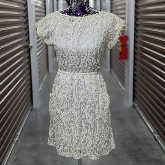 Fire Los Angeles | Dresses | Fire Los Angeles Size S Cream Lacy Mini Dress | Poshmark Fire Los Angeles | Dresses | Fire Los Angeles Size S Cream Lacy Mini Dress | Poshmark